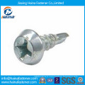 China manufacturer zinc plated big pan framing head self drilling screw